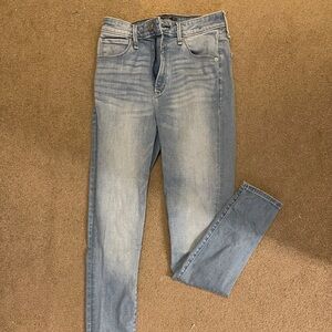 A&F High Rise Super Skinny Jean